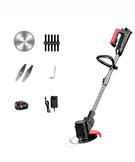 Акумулаторен Тример ChromeStar /36V 8Ah/ Косачка за Трева с 2бр батерии + 8 подаръка