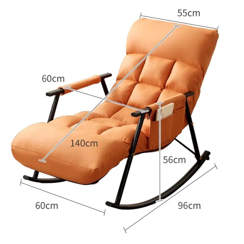 3в1 Луксозен Люлеещ се Стол / Шезлонг / Легло