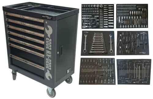 Количка с инструменти 7 чекмеджета