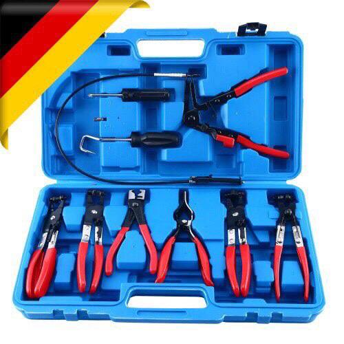 Немски Клещи за скоби за водни съединения от 9 части