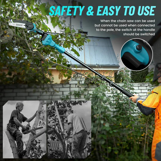 Телескопичен Прът за Акумулаторен Трион за Клони ChromeStar