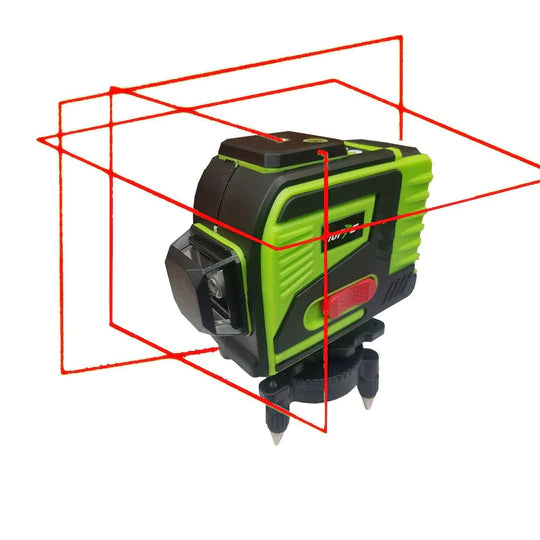 3D лазерен нивелир с 12 линии и зелен лазер+дистанционно