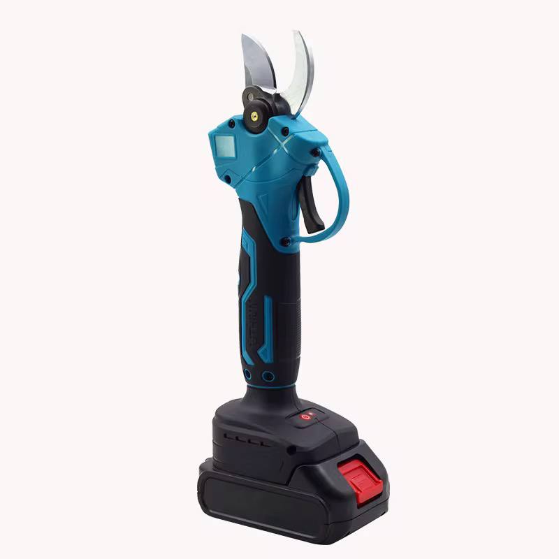 Промо 2в1 комплект ChromeStar Акумулаторна Лозарска ножица с дисплей и Безчетков Трион с автоматично омасляване + 2 батерии и 2 зарядни