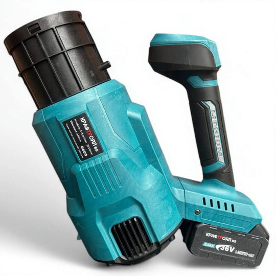 Акумулаторна духалка KraftRoyal 36v-8Ah с дисплей, 2 батерии и зарядно