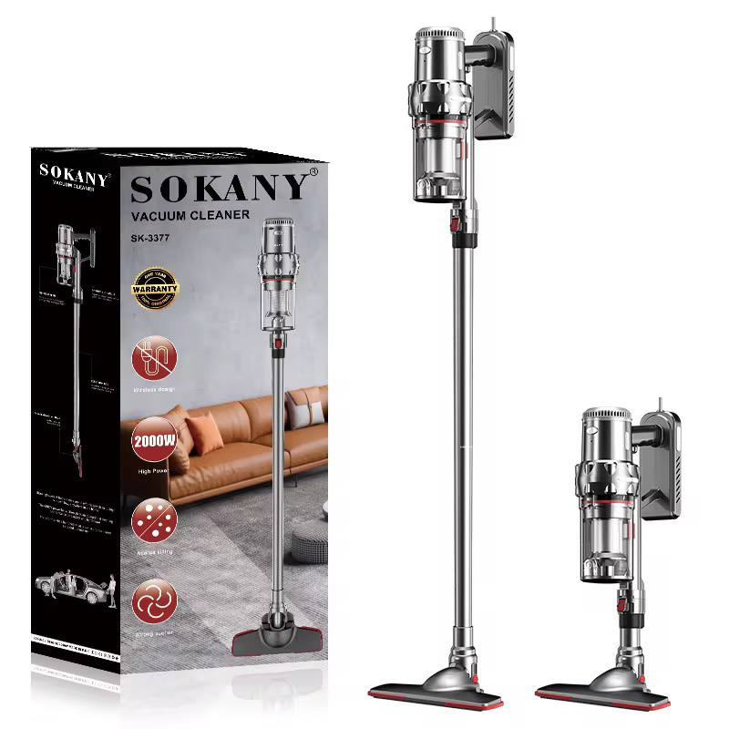 Мощна Вертикална Акумулаторна Прахосмукачка SOKANY