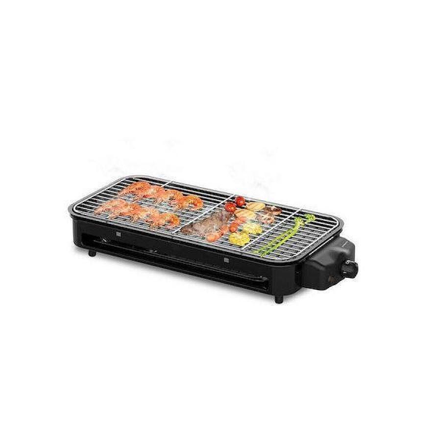 Грил скара Sokany SK-6112, 1500W, Без дим, Бързо загряване, Лесно почистване, Контрол на температурата