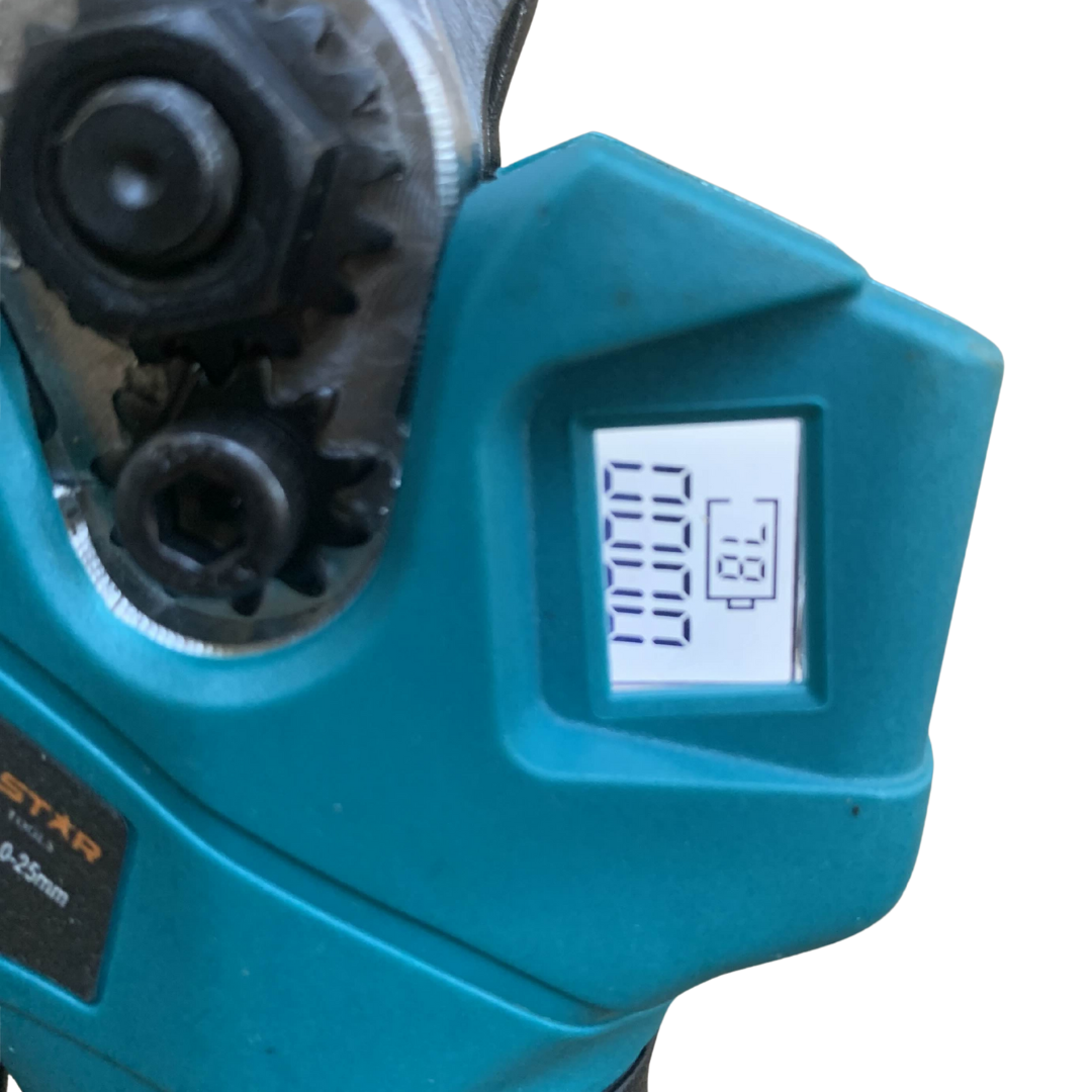 Промо 2в1 комплект ChromeStar Акумулаторна Лозарска ножица с дисплей и Безчетков Трион с автоматично омасляване + 2 батерии и 2 зарядни