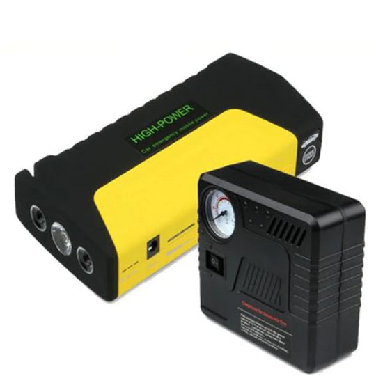 Мултифункционален Комплект Стартерно Устройство High Power Jump starter за кола и компресор