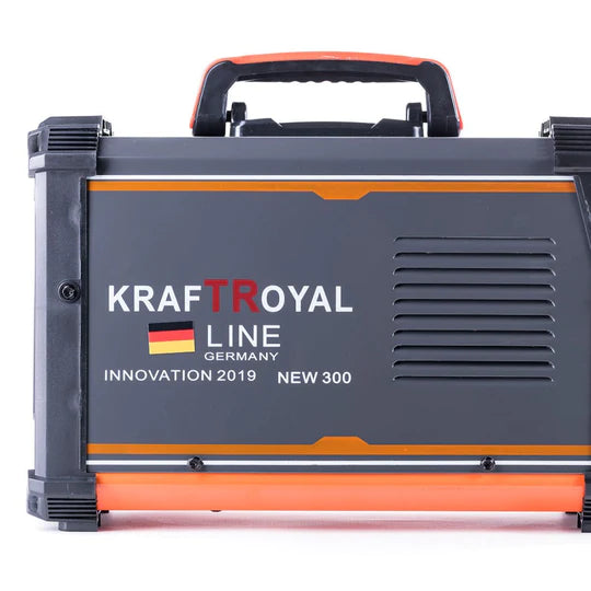 Инверторен Електрожен Kraft Royal 300А с Водоустойчив Kуфар + Соларни Заваръчни Очила